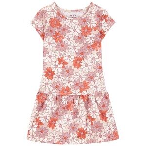 Carter's Kids Dress - Pink and Orange Floral
